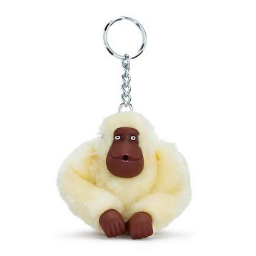 Kipling Sven Monkey Keychain Accessoires Wit | NL 1220MQ